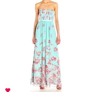 BCBGMAXAZRIA Women's Amber Long Gown